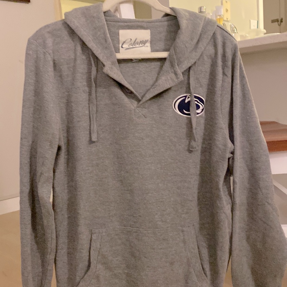 Penn State Hooded Thermal Pullover